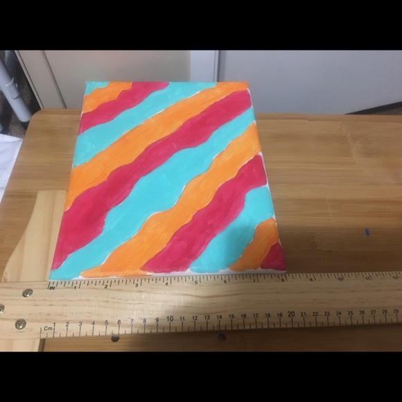 One of a kind canvas painting 8x10 - Picture 3 of 4